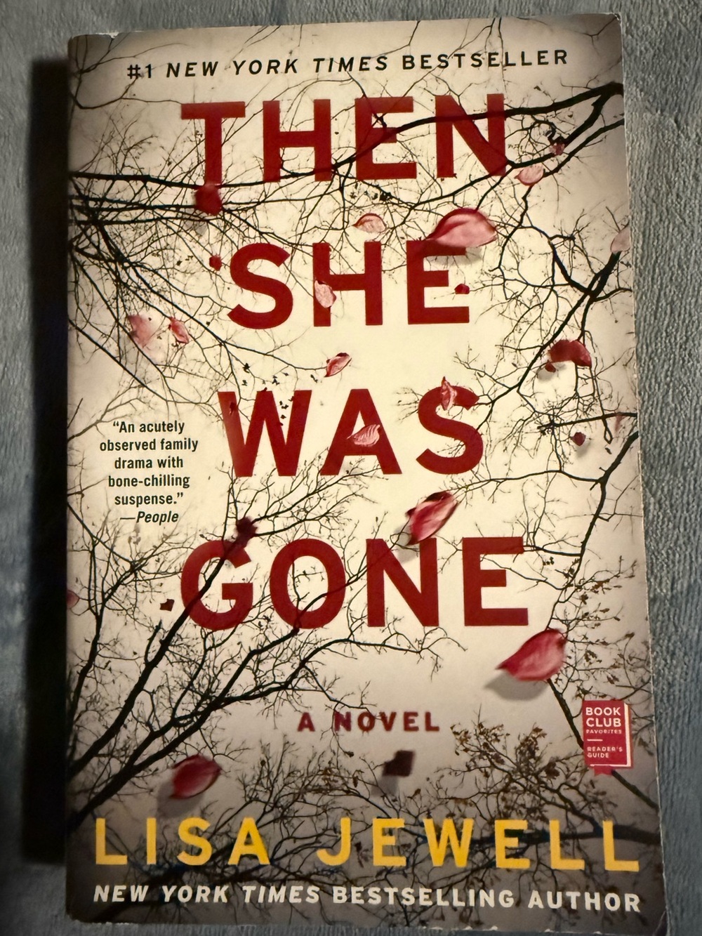 📚LISA JEWELL~Lg Paperback Thriller!